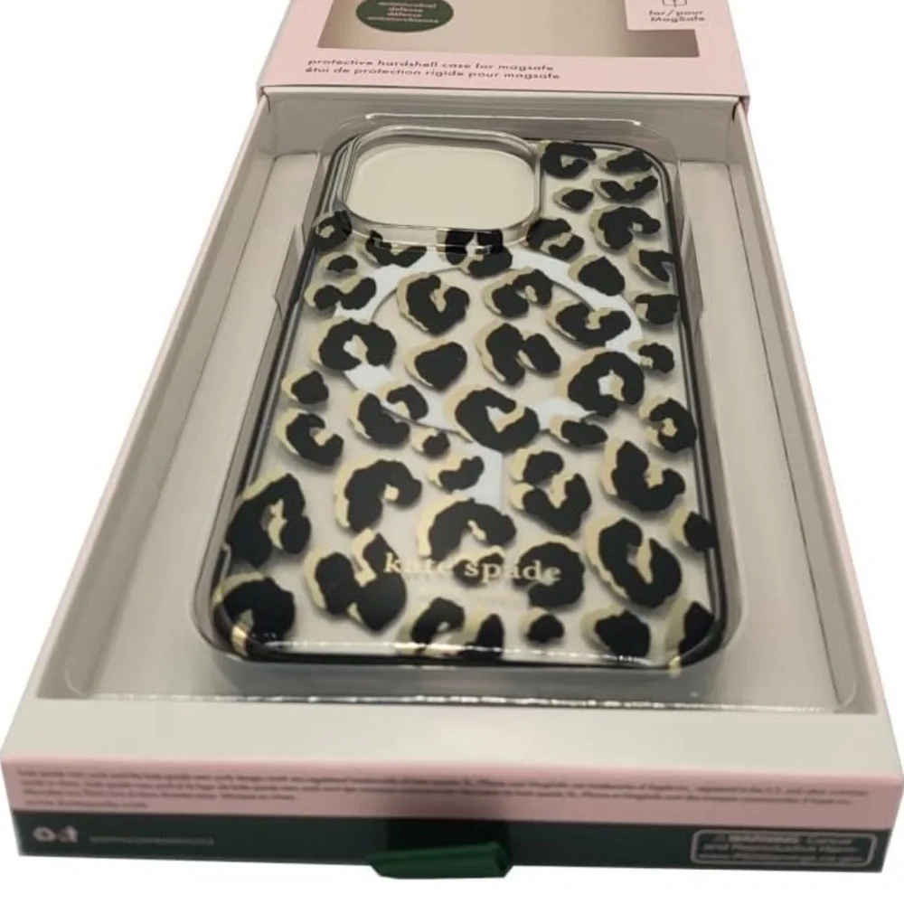 Kate Spade City Leopard Black